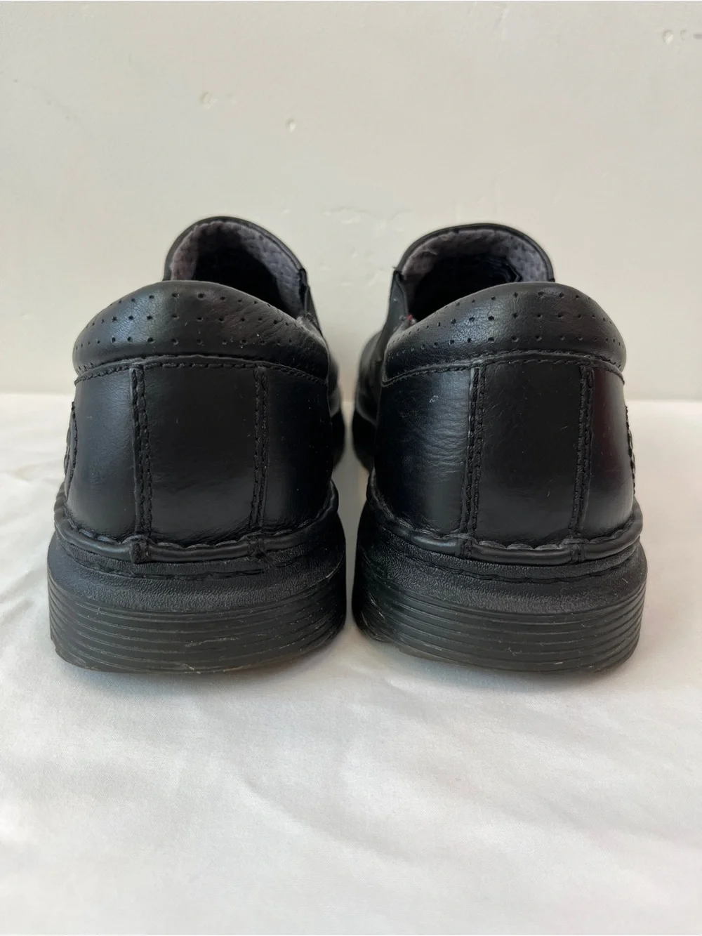 Dr. Martens Orson Leather Slip-On Loafers Black Mens Size 11 AW004